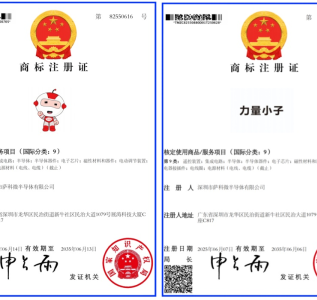 萨科微吉祥物“力量小子”商标成功注册